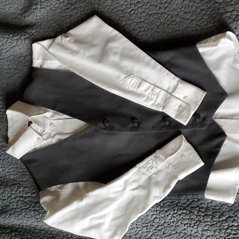 Chaps shirt w/ vest